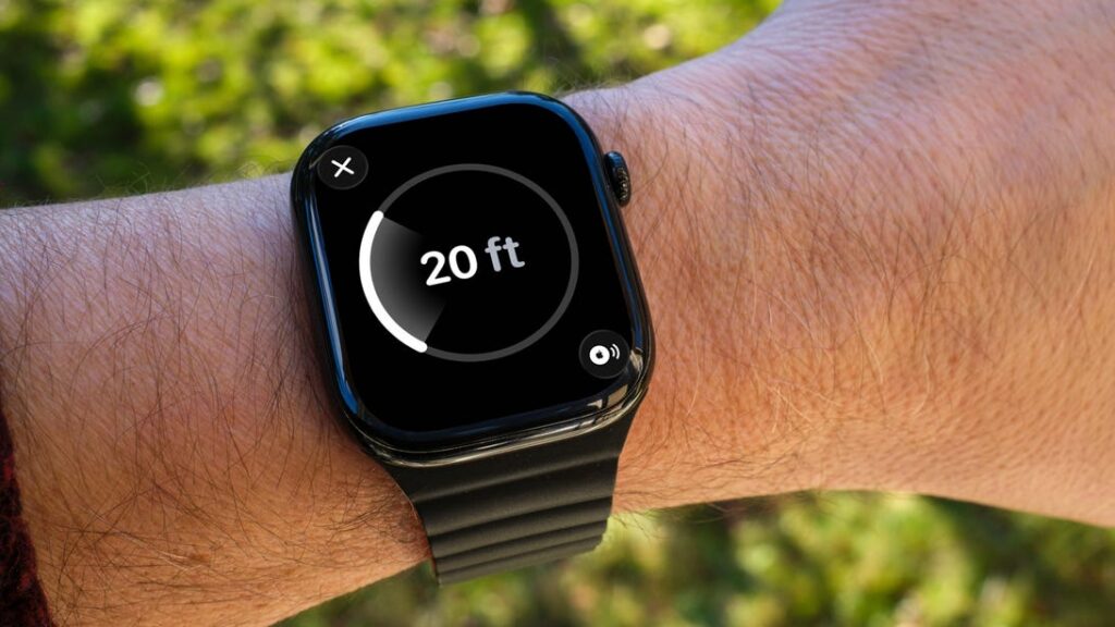 watchos 26.2.1 brings airtag 2nd gen precision finding to apple watch