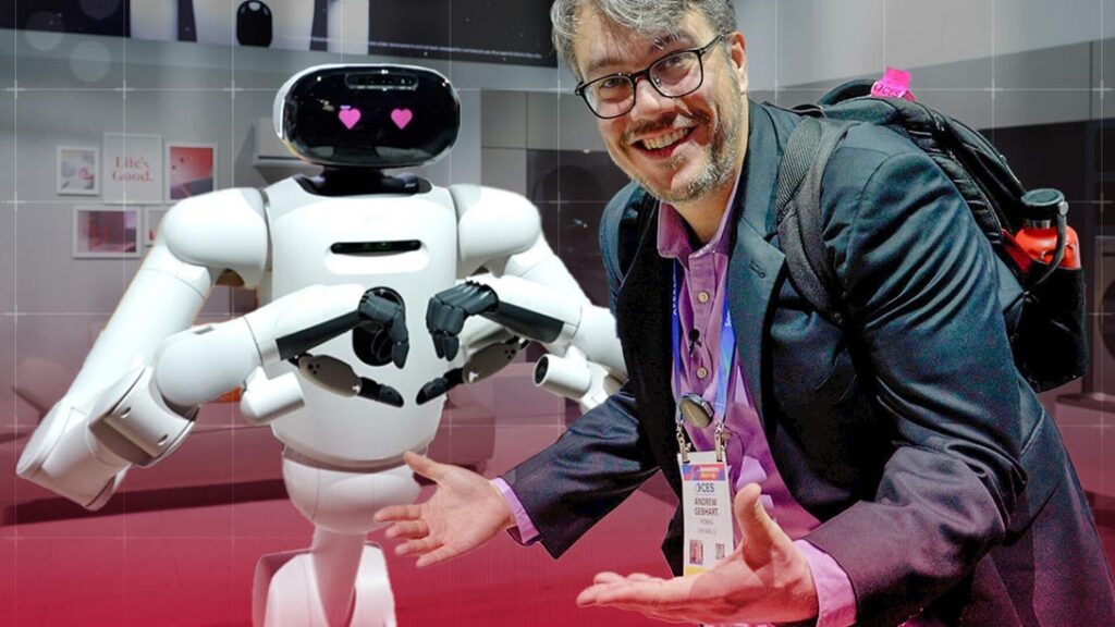 lg cloid hands on: will this robot do household tasks better than a human? video