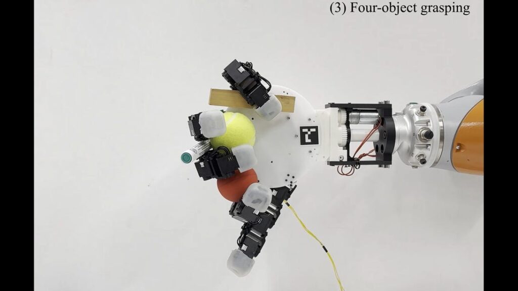 This New Skittering Robotic Hand Could Reach Things You Can't this new skittering robotic hand could reach things you can't
